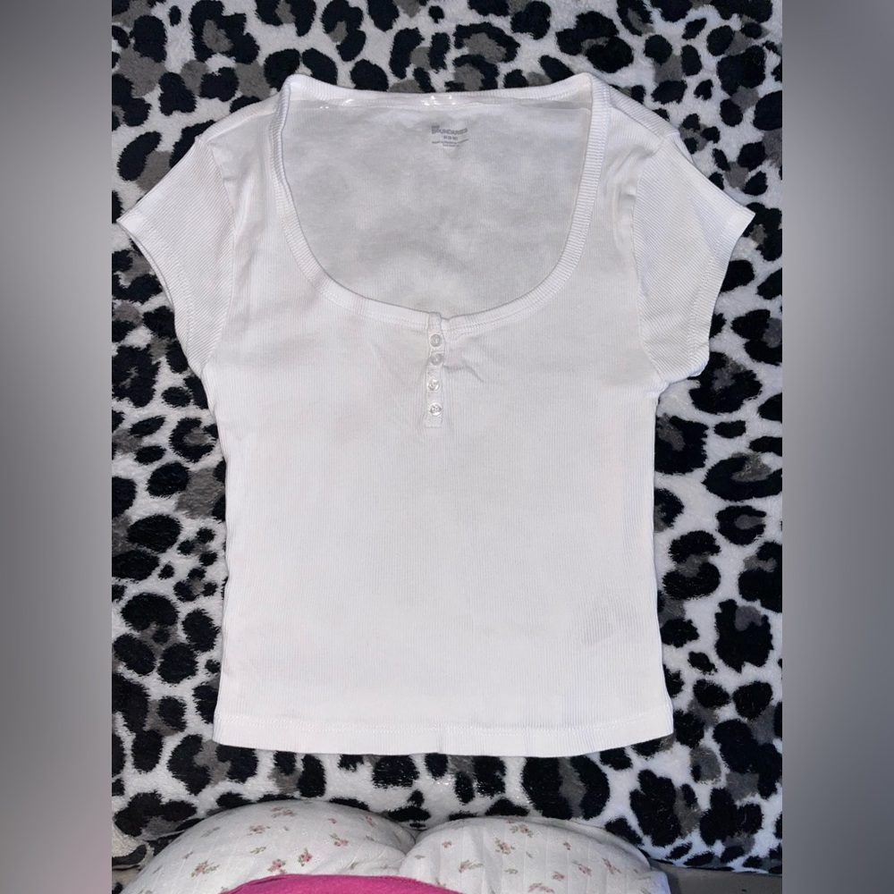 White Crop Top
